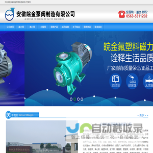 氟塑料磁力泵-不锈钢离心泵-耐腐蚀化工泵厂家「皖金泵阀」